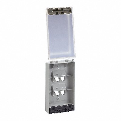 PANDUIT CFPWR4CIG Faceplate 4pt Waterres Ig Clcvr