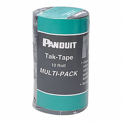 PANDUIT TTR35RX0 Hook & Loop Tie Roll 35 ft Black PK10