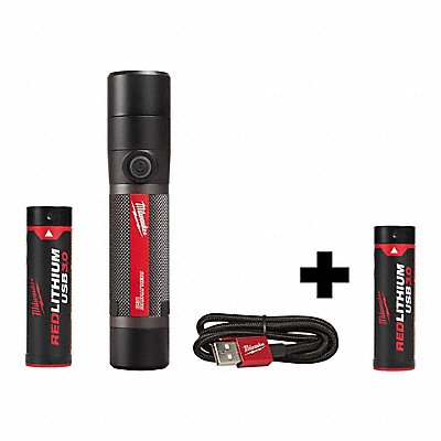 MILWAUKEE 21602100000000 USB Compact Flashlight and USB 3.0 BAT