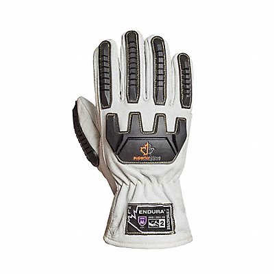 ENDURA 378GKGVBEXXX Work Gloves Drivers 3XL Leather PR