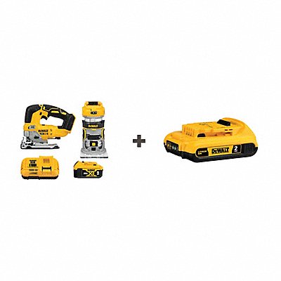 DEWALT DCK201P1DCB203 Combo Kit 20V MAX XR Expansion 2-Kit