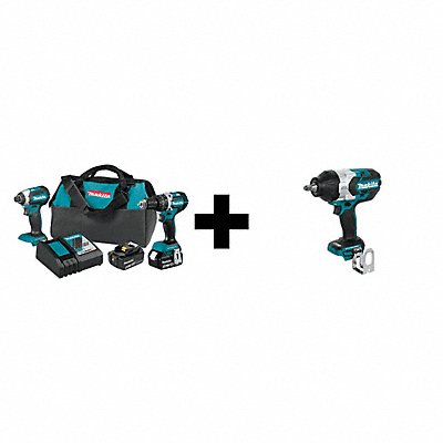 MAKITA XT269MXWT08Z LXT 18V Brushless 2pc Combo Kit (4.0Ah)