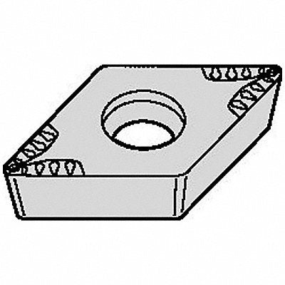 WIDIA DCMT3252MUWU25PT Positive Insert Geo Mu Cutting Edges 2