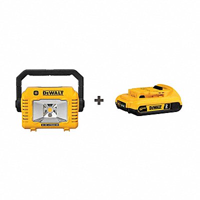 DEWALT DCL077BDCB203 Cordless Work Light Battery Incl