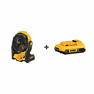 DEWALT DCE512BDCB203 Cordless Jobsite Fan