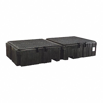 PIG PAK749WD Twin IBC Spill Containment Pallt w/Drain