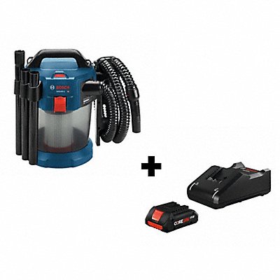 381RV4 BOSCH GAS18V3NGXS18V15N15 Cordless Vacuum Kit 18V
