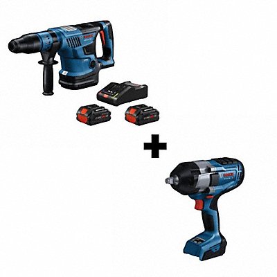 BOSCH GBH18V36CK24GDS18V740N Cordless Tool Combination Kit 18V