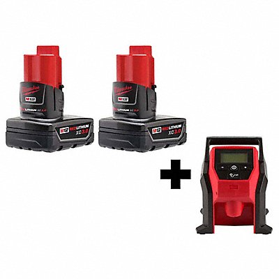 MILWAUKEE 48112400000000 M12 Battery Pack M12 Compact Inflator