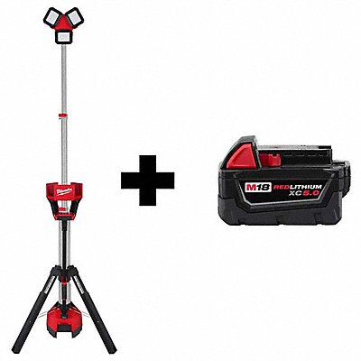 MILWAUKEE 21362000000000 M18 Tower Light/Charger M18 Battery Pack