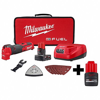 MILWAUKEE 252621XC48112425 M12 FUEL Multi-Tool Kit M12 CP2.5