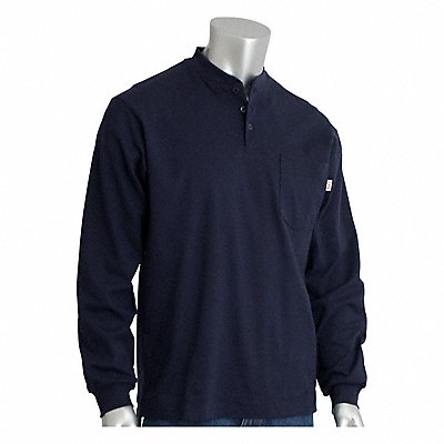 PIP 385FRHNNVL Flame-Resistant Shirt Long Sleeve Navy