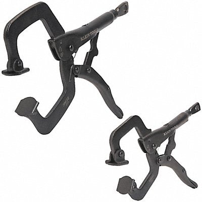 KLEIN TOOLS 38662 Locking Pliers Set C-Clamp Swl Jaw 6-11