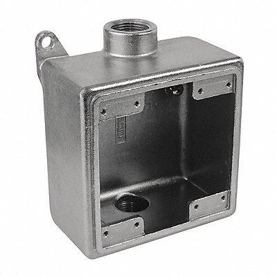 CALBRITE S61000FDCD Weatherproof Box 2Gang 2.67 x6.3 x4.67