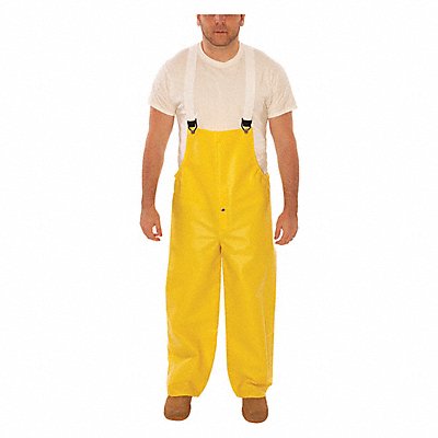 TINGLEY O31107 Rain Bib Overall Unrated Yellow 2XL