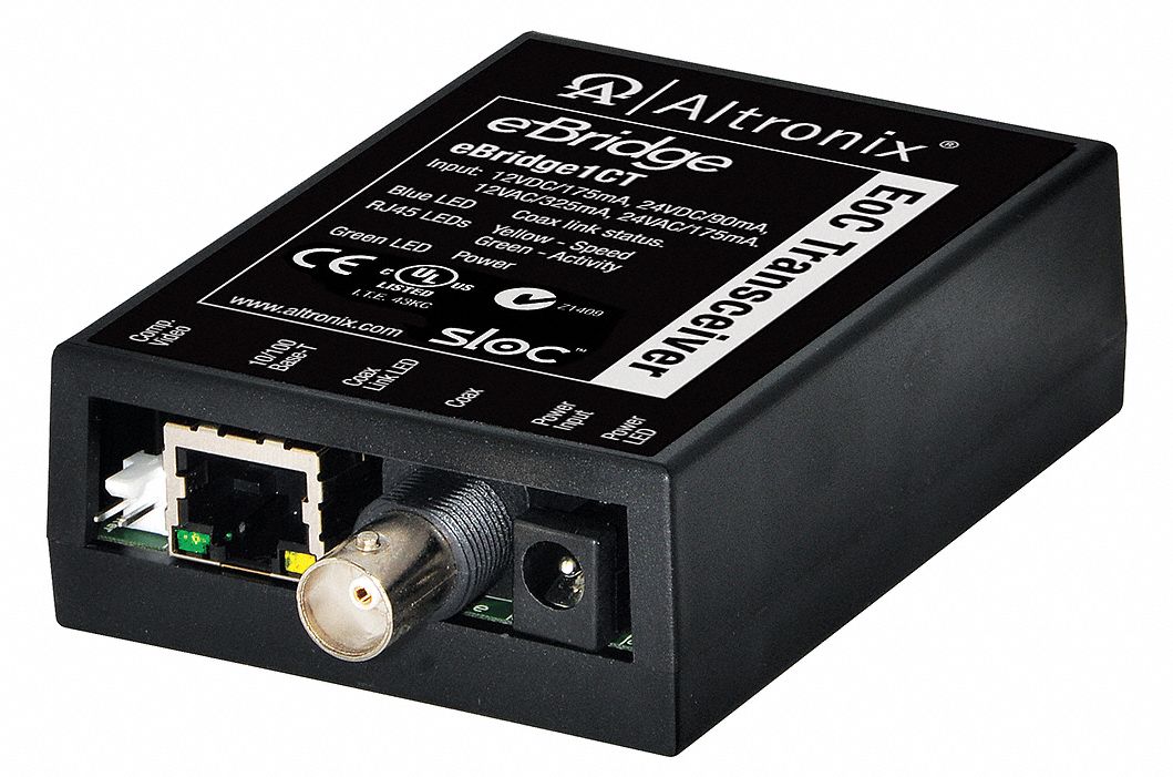 ALTRONIX EBRIDGE1CT IP Over Coax Tranceiver