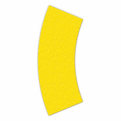 INCOM MANUFACTURING LM140Y Floor Tape Yellow 2 1/2 inx6 in Arc PK25