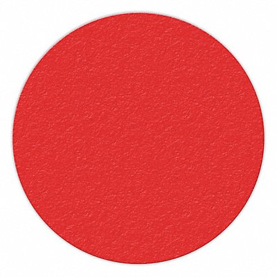 INCOM MANUFACTURING LM190R Floor Tape Red 6 inx6 in Circle PK25