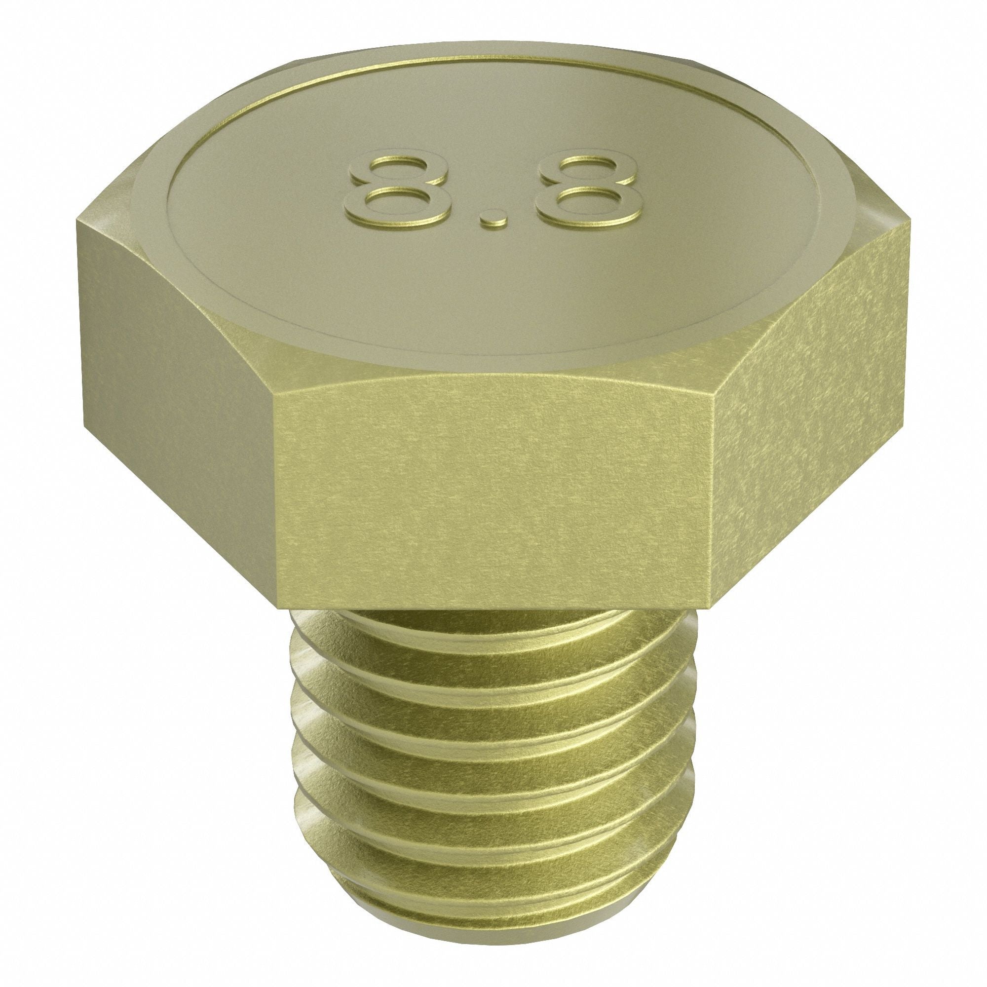 GRAINGER M012301000016 Hex Head Cap Screw Steel 16mm M10-1.50 50PK