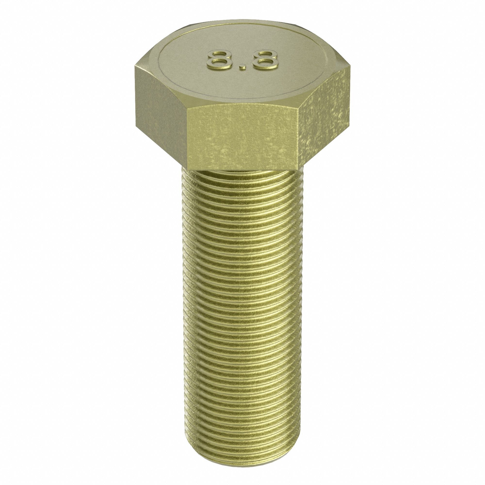 GRAINGER M012511800060 Hex Head Cap Screw Steel 60mm M18-1.50 25PK