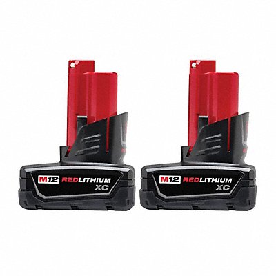 MILWAUKEE 48112412 Battery Pack (2) 3.0 Ah Li-Ion PK2