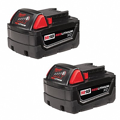 MILWAUKEE 48111822 Battery Pack 3.0 Ah Li-Ion PK2
