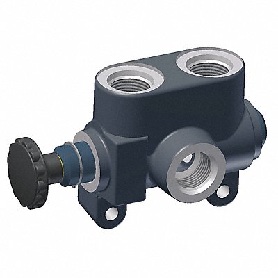 PARKER GRESEN S75 Selector Valve 3 Way 2 Position 3/4 NPT