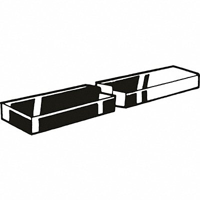 GRAINGER M392700330001 Bright Key C45K Steel 3 x 3mm