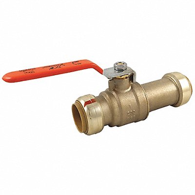 SHARKBITE 24737LF Manual 2-Way Ball Valve Push Brass