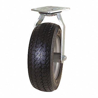 GRAINGER 53CM46 Plate Castor w/ Flat Free Swivel 300 lb.