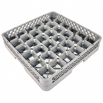 CRESTWARE RBC36 Glass Rack 19 1/2 L Grey