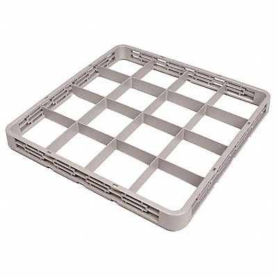 CRESTWARE REC16 Glass Rack Extender 19 1/2 L Grey