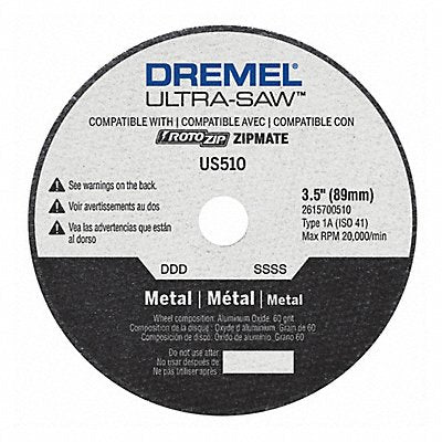 DREMEL US51001 Circular Saw Blade 3 1/2 in 20000 RPM