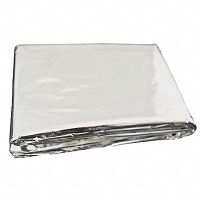 MEDSOURCE MSB100 Emergency Blanket Slvr 52In x 82In PK200
