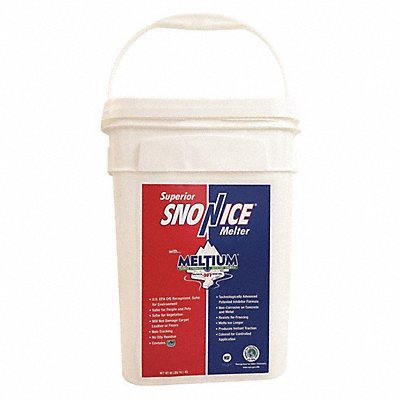 SUPERIOR SU040SPPAL Sno N Ice Melt 40 lb Pail Pallet