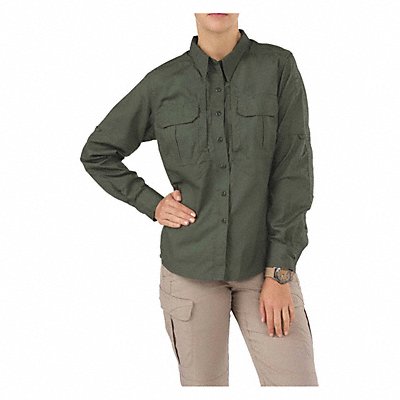 5.11 62070ABR190S Womens Taclite Shirt TDU Green S