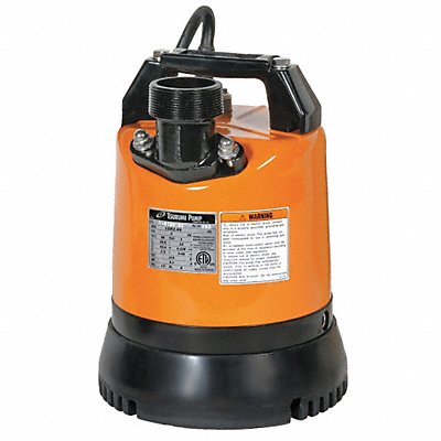 TSURUMI LSR24S61115V Plug in Utility Pump 32ft 11.375inH 110VAC