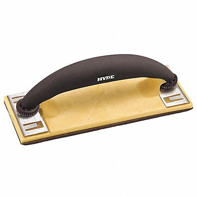HYDE 9057 Sanding Hand Pad 3 1/4 in W 9 3/8 in L