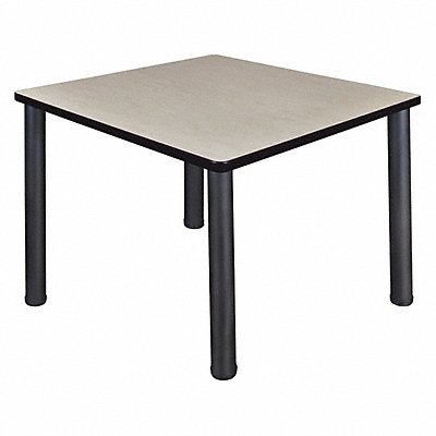 REGENCY TB4242PLBPBK Cafe Table 42 in W Maple