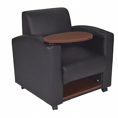 REGENCY 7701JVBK Arm Chair Black Breathable Vinyl 250 lb.