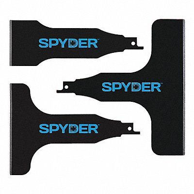 SPYDER 134 Scraper Blade Set For Recip Saws 6 in L