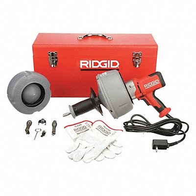 RIDGID K455 Drain Cleaning Gun Kit Manual 600 RPM