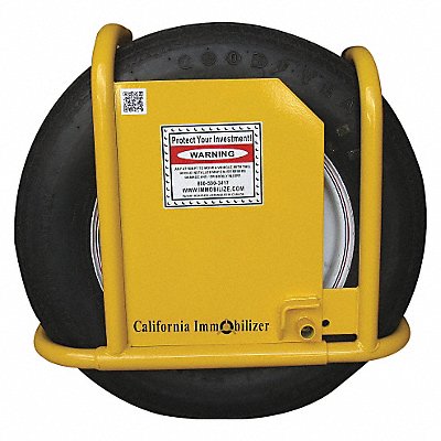 CALIFORNIA IMMOBILIZER CI00503 Wheel Clamp Type B 14 and 15 in Wheels