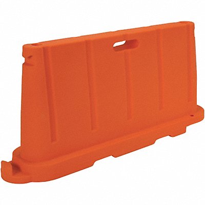 VESTIL BCD7636OR Stackable Poly Barricade Orange