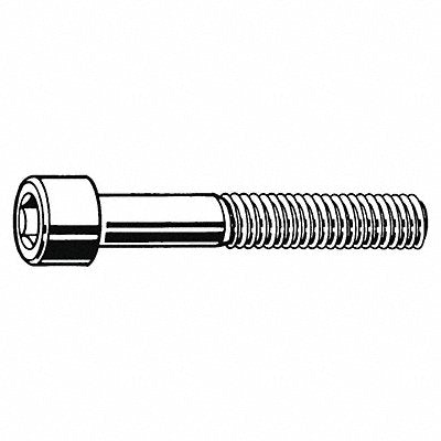 GRAINGER U070400430350 Socket Head Cap Screw (SHCS) Steel 7/16 -20 3 1/2in L PK5
