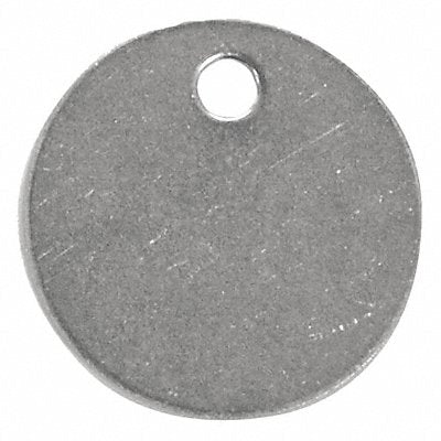 C.H. HANSON 41883 Blank Tags SS 2in H 2in W Silver PK100