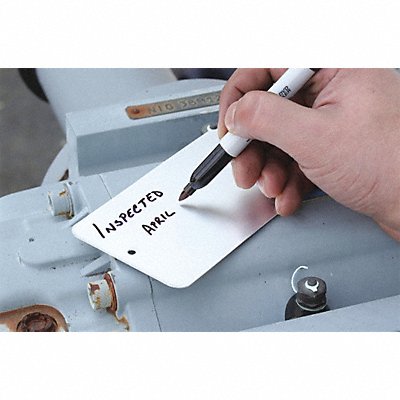 C.H. HANSON 97443 Write-On Tags Aluminum 5X3 PK100