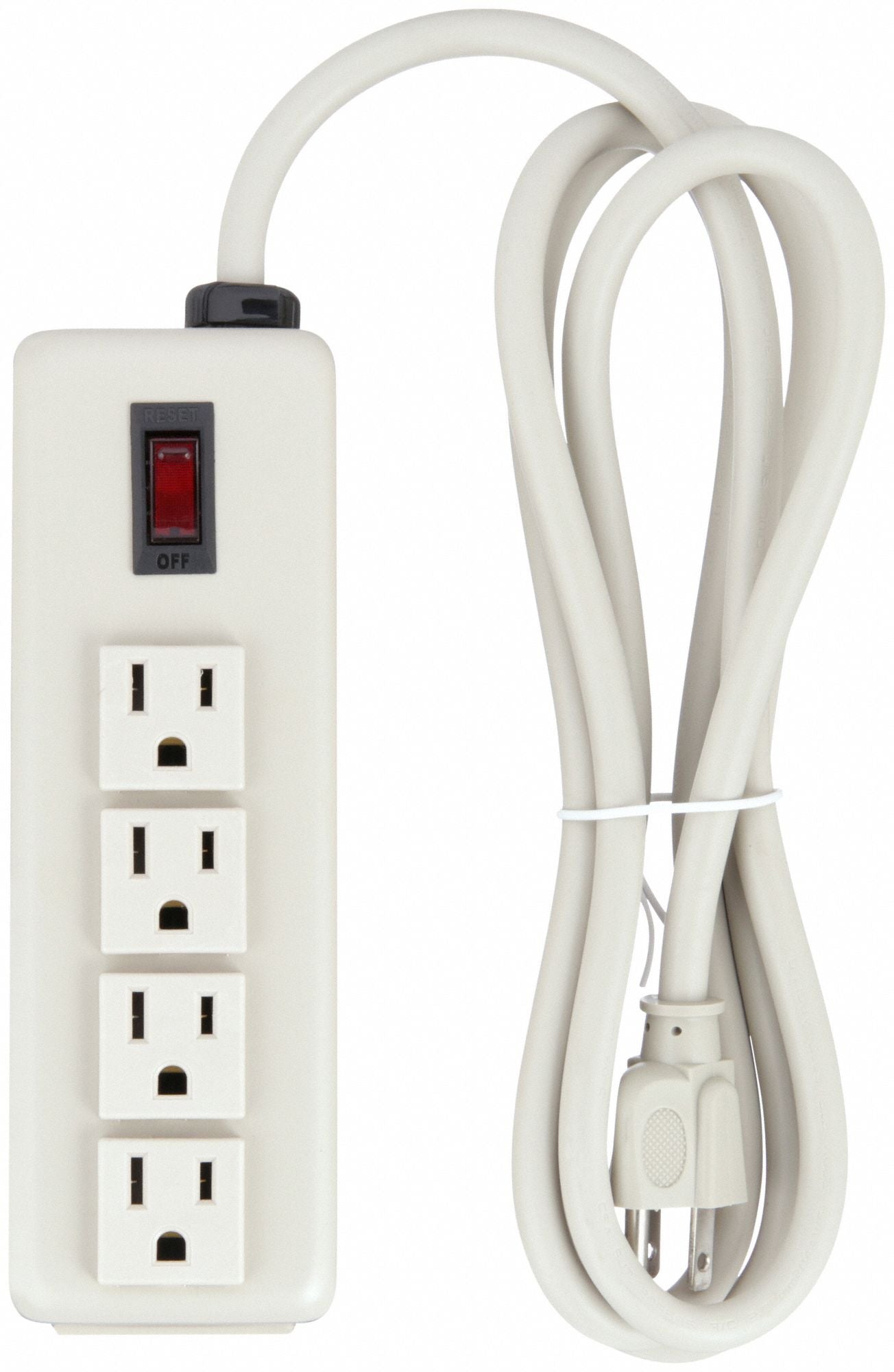 TRIPP LITE 4SPDX Outlet Strip 4 Outlets 6 ft Cord L