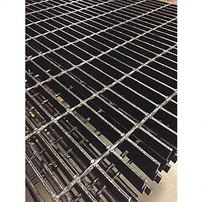 GRAINGER 20188S10015C4 Carbon Steel Rectangle Bar Grating 4 L