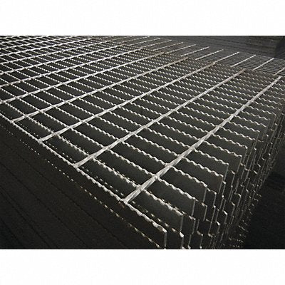 GRAINGER 22188R100B20 Carbon Steel Rectangle Bar Grating 20 L